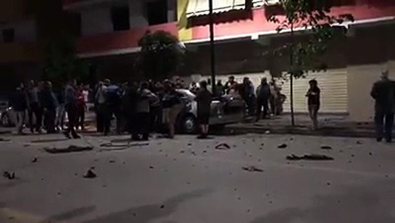 Fier- Shpërthim ritoli ne makine- 21 prill 2018