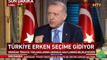 Recep Tayyip Erdoğan Özel Röportaj-NTV-21 Nisan 2018-Erken Seçime Neden Gidildi-2.Kısım