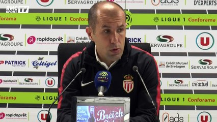 Monaco - Jardim déplore l’attitude de ses joueurs face à Guingamp