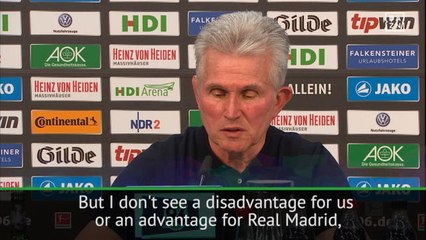 Download Video: No advantage for rested Real Madrid - Heynckes