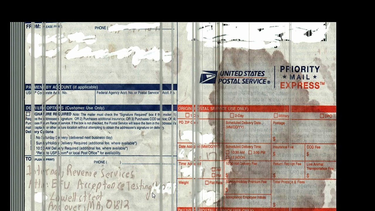 How to fill out usps priority express mail