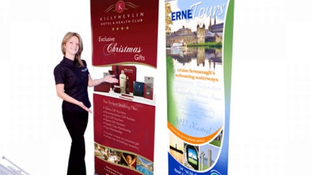 Roll Up Banner Display Stand Designs
