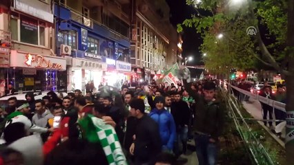 8 yıl sonra gelen şampiyonluğa meşaleli kutlama - KIRŞEHİR