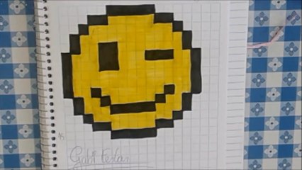 Speed Drawing - Emoji - Pixel Art