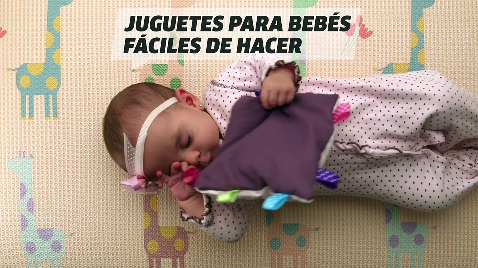Cómo hacer juguetes para bebés | DIY | VIX - video Dailymotion