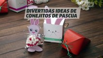 Divertidas manualidades de conejitos de pascua