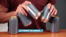 3 impresionantes trucos con latas de aluminio