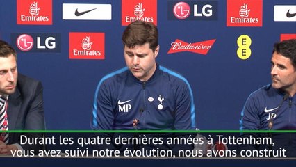 Demies - Pochettino : "Tottenham a besoin de plus de temps"