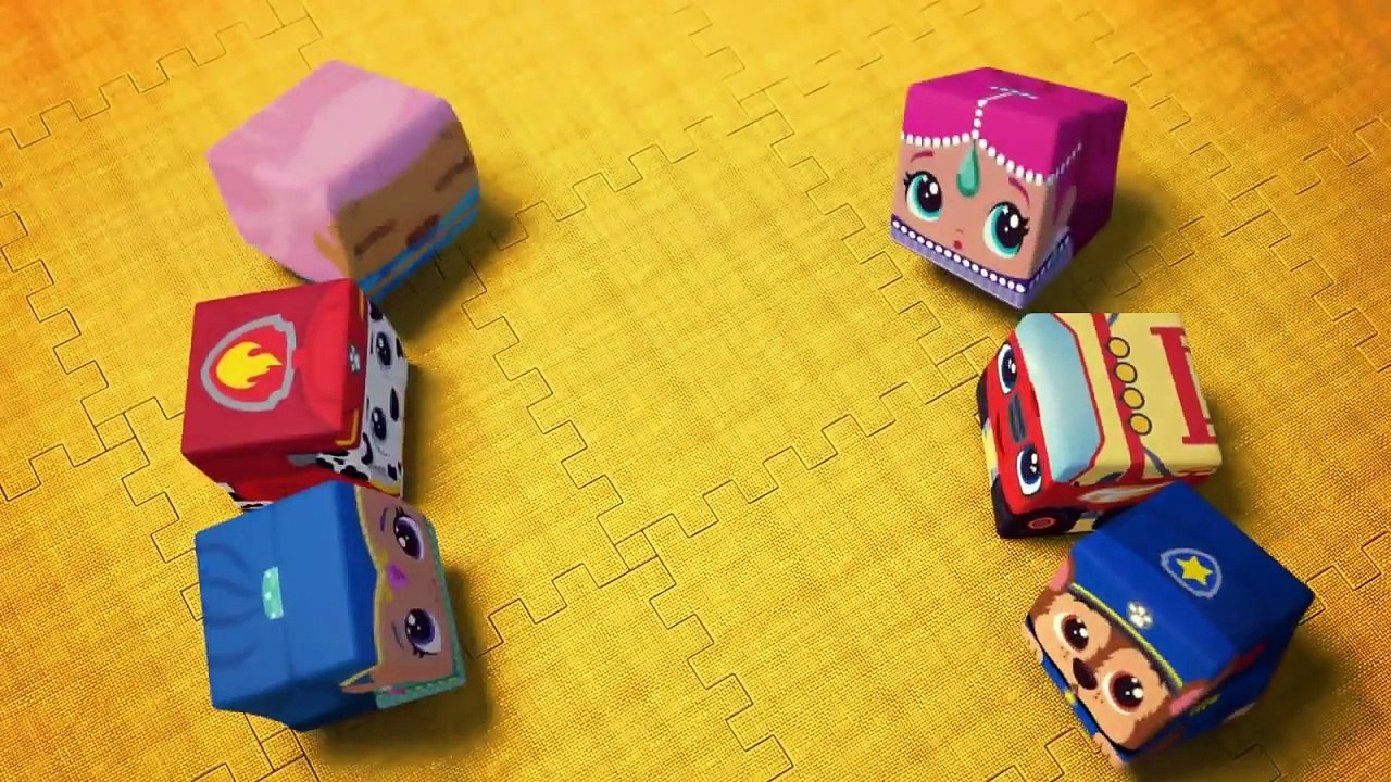 BLOCK party BALL  nick jr  like MINECRAFT