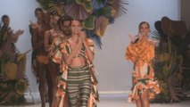 Anitta y una colección confeccionada por presos brillan en la Sao Paulo Fashion Week