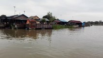 Floating Village from Siem Reap to Battambang be boat