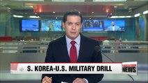 S. Korea, U.S. to start joint military drill on Monday as planned