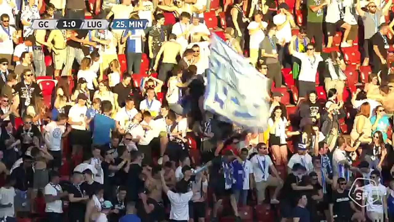 Grasshoppers 4:3 Lugano (Switzerland. Super League. 21 April 2018)