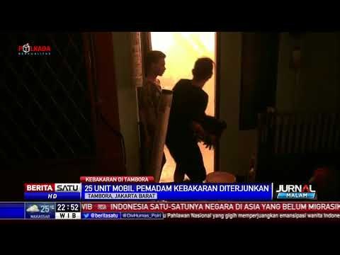 Kebakaran Melanda Pemukiman Padat Penduduk di Tambora