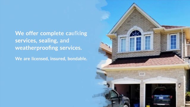 Window Caulking Toronto - Caulking Professionals