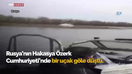 Rusya'da uçak göle çakıldı: 2 ölü
