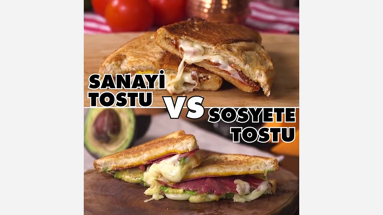 Sanayi Tostu vs Sosyete Tostu  - Pratik Yemek
