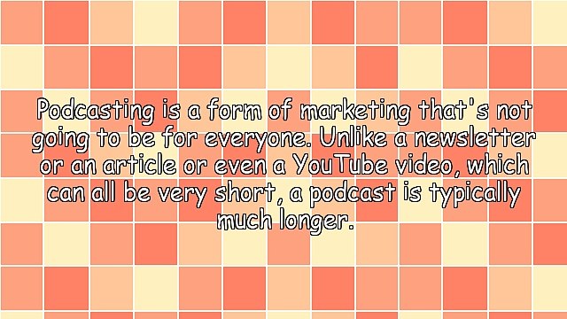 Podcasting And Other Forms Of Audio Marketing