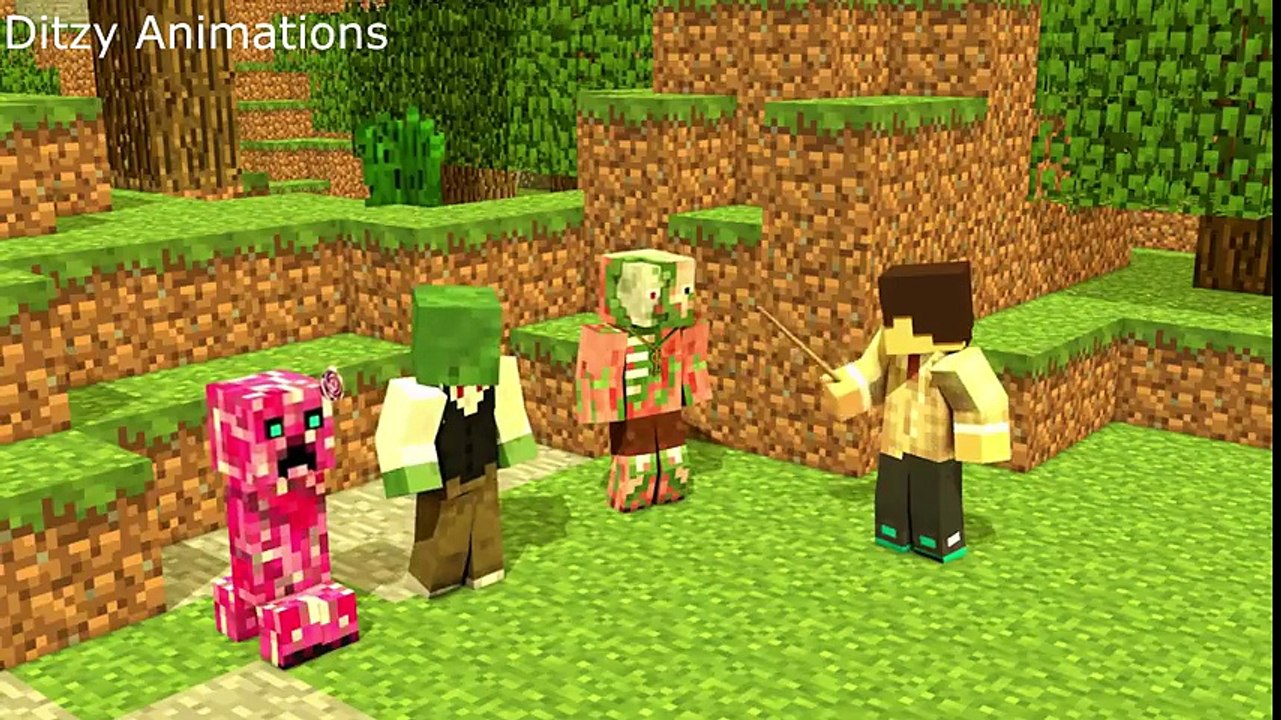 Monster School - Minecraft Flirting Animation