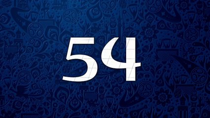 54 DAYS TO GO! Beamed around the world