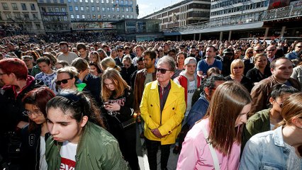L'hommage des Suédois à Avicii