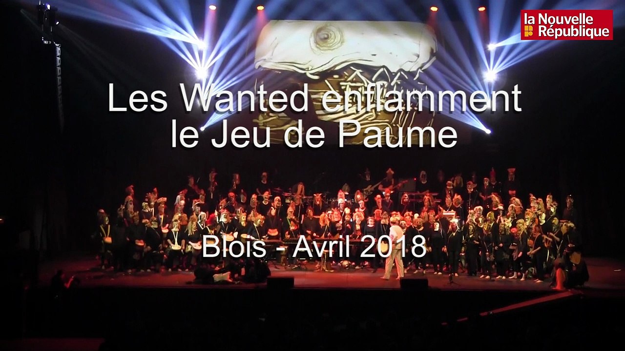 VIDEO. Blois : les Wanted enflamment le Jeu de Paume