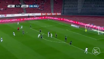 Grasshoppers 2:1 Lugano (Switzerland. Super League. 21 April 2018)