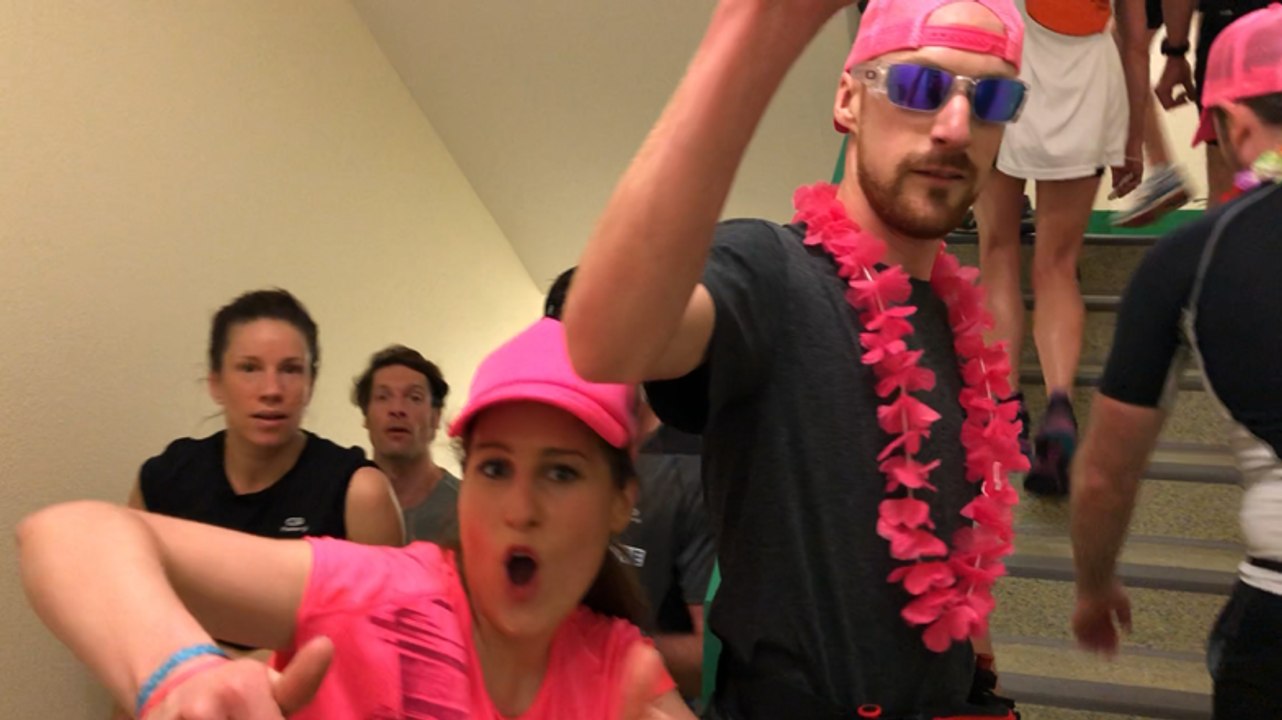 Urban trail Rennes, 700 marches à grimper