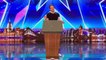 Andrew Lancaster treats us to some HILARIOUS impressions! - Auditions Britain Got Talent 2018