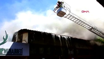 Muğla-İşyerinin Yanışını Gözyaşlarıyla İzledi-Hd