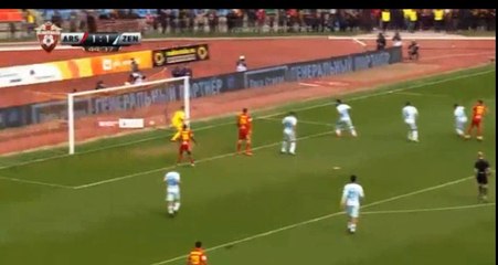 Tkachev  Goal - Arsenal Tula vs Zenit St. Petersburg 2-1  22.04.2018 (HD)
