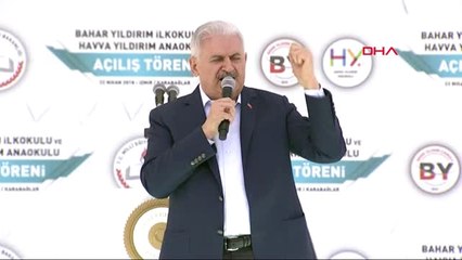 İzmir-Başbakan Binali Yıldırım Okul Açılışında Konuştu-3
