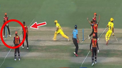 எதிர்பாரா விதமாக ரன் அவுட் ஆன அம்பதி ராயுடு