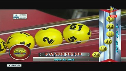 PCSO 9 PM Lotto Draw, April 22, 2018