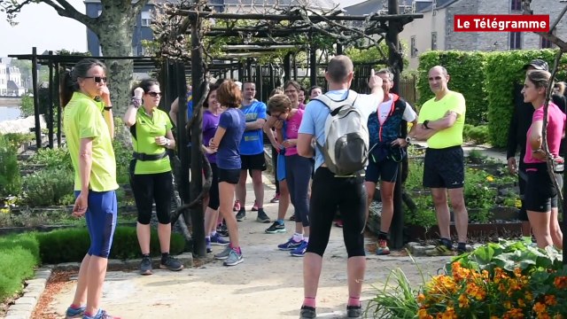 Visite du patrimoine. Run in Breizh s'inscrit dans le paysage quimpérois