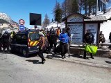 Col de l'Échelle : des manifestants antifascistes ont traversé la frontière (4)