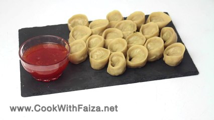 CHICKEN MOMOS RECIPE *COOK WITH FAIZA*