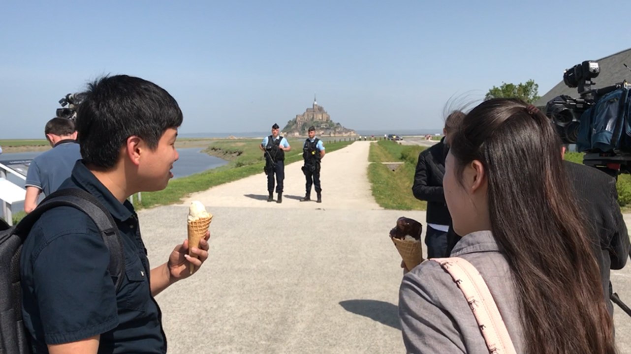 Évacuation du Mont-Saint-Michel ce matin