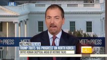 Trump Lashes Out At 'Sleepy Eyes Chuck Todd' Over North Korea Comments