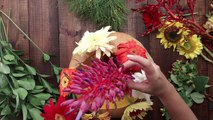 Cómo hacer floreros con calabazas