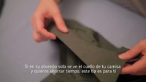 Tips Hogar | Cómo planchar el cuello de tu camisa fácil | @iMujerHogar