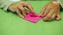 Móvil de origami | Cómo hacer una grulla | @iMujerHogar