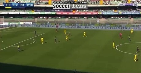 Mariusz Stepinski Goal HD - Chievo 1-2 Inter 22.04.2018