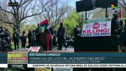 EEUU: afrodescendientes protestan contra la discriminación