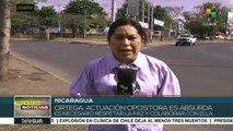 Ortega llama a no destruir la imagen de Nicaragua