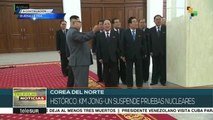 Corea del Norte anuncia fin de las pruebas nucleares