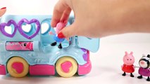 Mejores Videos Para Niños Aprendiendo Colores - Peppa Pig   Friendship Bus Rainbow Dash Learning