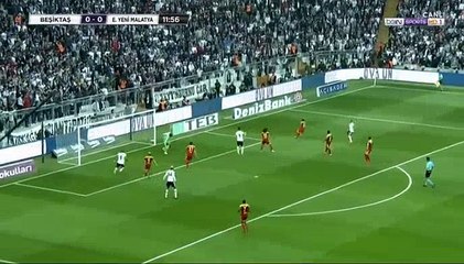 Negredo Goal HD - Besiktas	1-0	Yeni Malatyaspor 22.04.2018