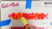 Gel-a-Peel Paquete Colores Neon ✏ Arete de Pizza Gel - Joyeria de Gel - Brazaletes de Gel