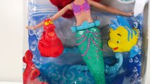 Ariel Gira y Nada Muñeca Disney ♒ Flounder y Sebastian Nueva Muñeca Disney 2016